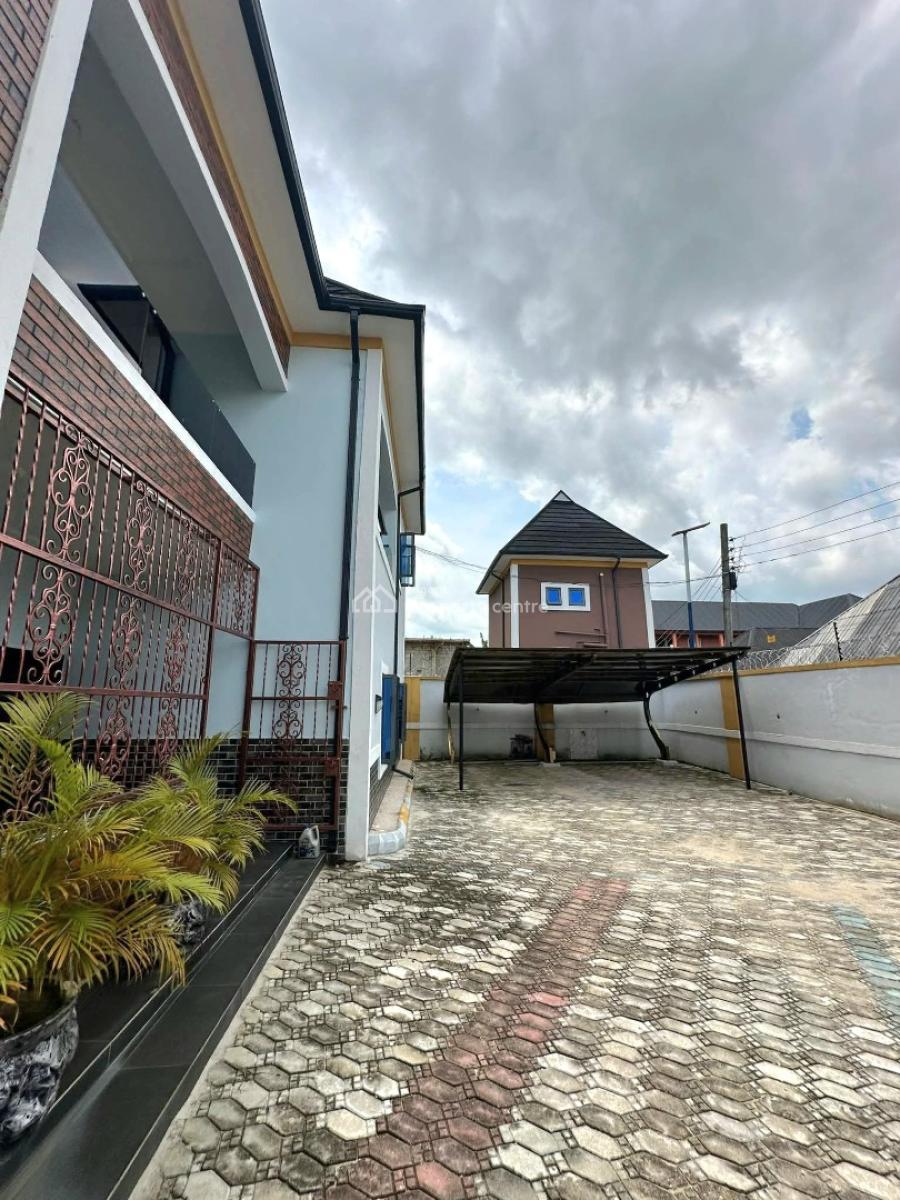 6 Bedroom Duplex with 2 Rooms Bq and Gate House, Off Sars Road, Port Harcourt, Rivers, Detached Duplex for Sale