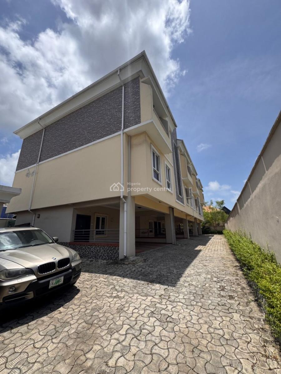 Luxury 4 Bedroom Terraced Duplex with a Bq, Osapa, Lekki, Lagos, Terraced Duplex for Rent