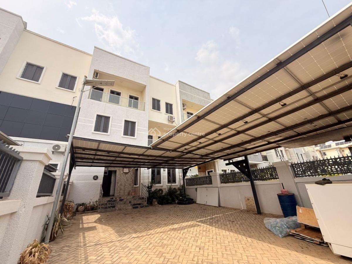 4bedroom Gated Terrace with Bq, Kado, Abuja, Terraced Duplex for Rent