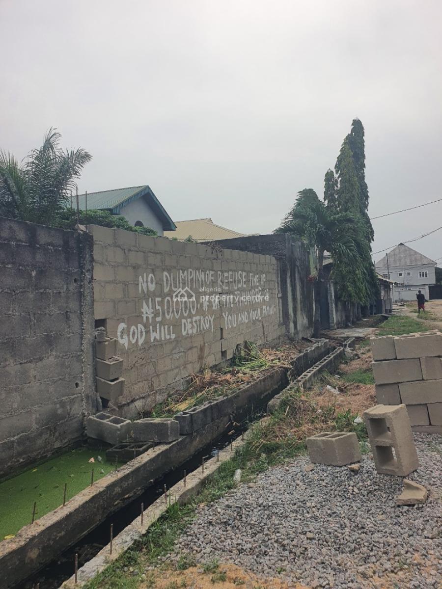 Half Plot of Land in a Well Populated Area and Within an Estate, Off Badore Road, Badore, Ajah, Lagos, Residential Land for Sale