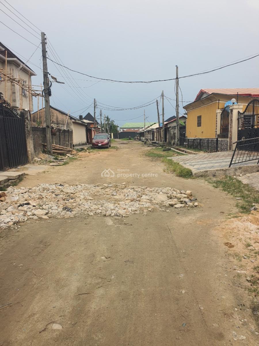 Half Plot of Land in a Well Populated Area and Within an Estate, Off Badore Road, Badore, Ajah, Lagos, Residential Land for Sale