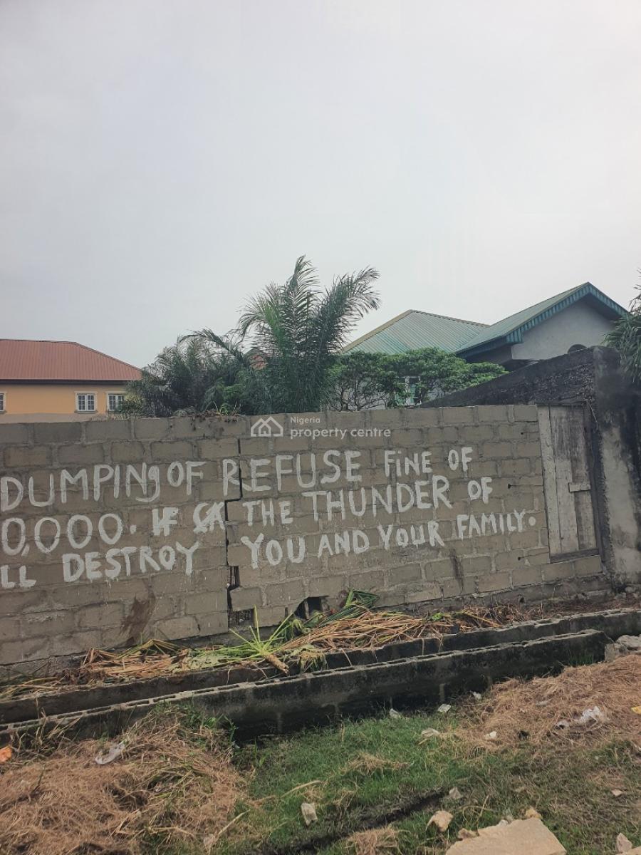 Half Plot of Land in a Well Populated Area and Within an Estate, Off Badore Road, Badore, Ajah, Lagos, Residential Land for Sale