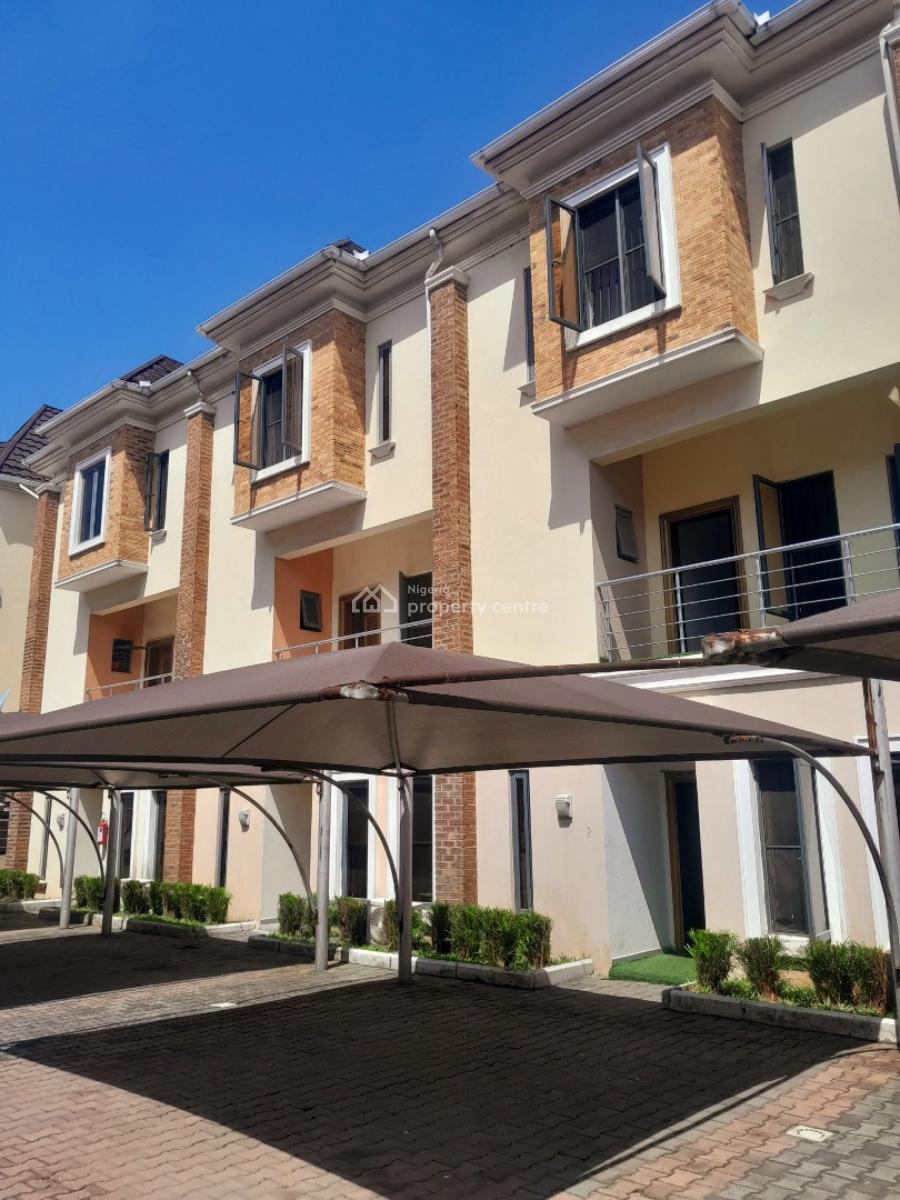 Luxury 4-bedroom Duplex with Gym & Swimming Pool, Chevron, Lekki, Lagos, Terraced Duplex for Rent
