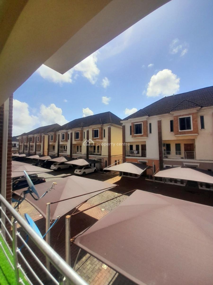 Luxury 4-bedroom Duplex with Gym & Swimming Pool, Chevron, Lekki, Lagos, Terraced Duplex for Rent