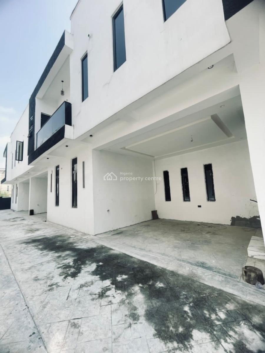 Brand Newly Built Luxury 4 Bedrooms Terrace Duplex with 1-room Bq, Ajah, Lekki, Lagos, Terraced Duplex for Rent