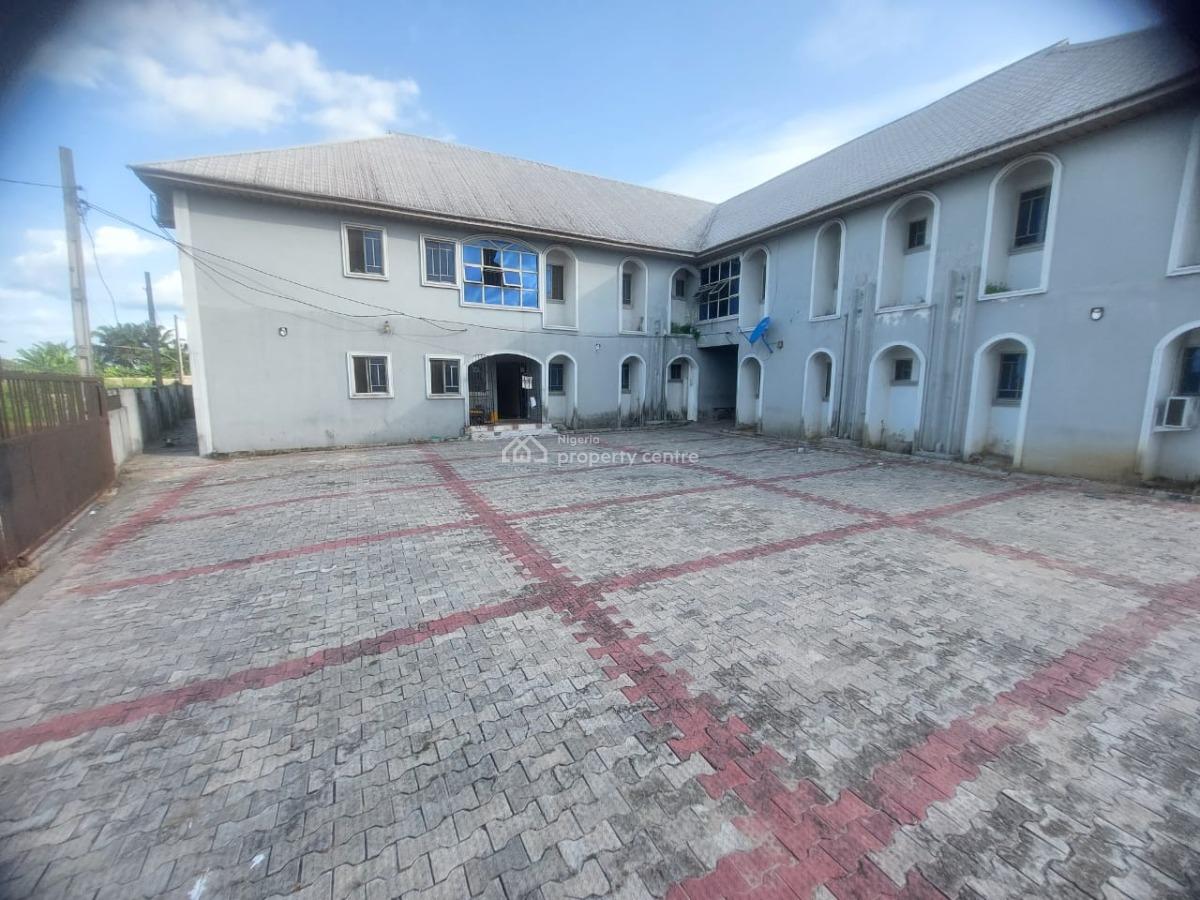 a Well Built 1 Storey Building of 24 Bedsitters with  Conference Hall, Federal University of Petroleum Resources Warri, Warri, Delta, Hostel for Sale