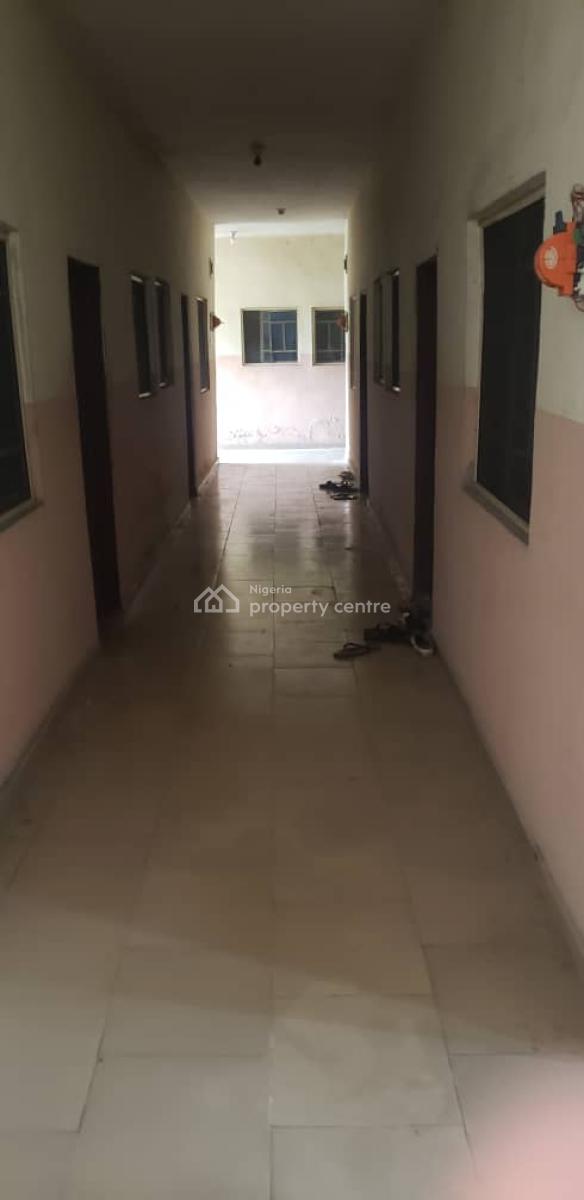 a Well Built 1 Storey Building of 24 Bedsitters with  Conference Hall, Federal University of Petroleum Resources Warri, Warri, Delta, Hostel for Sale