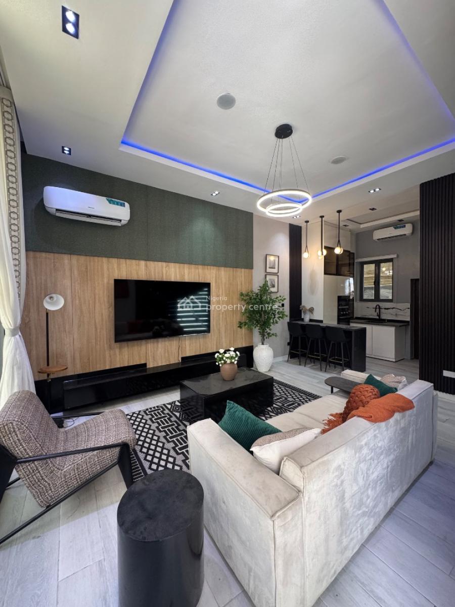 Furnished Four (4) Bedroom Terraced Duplex, Ikate, Lekki, Lagos, Terraced Duplex for Rent
