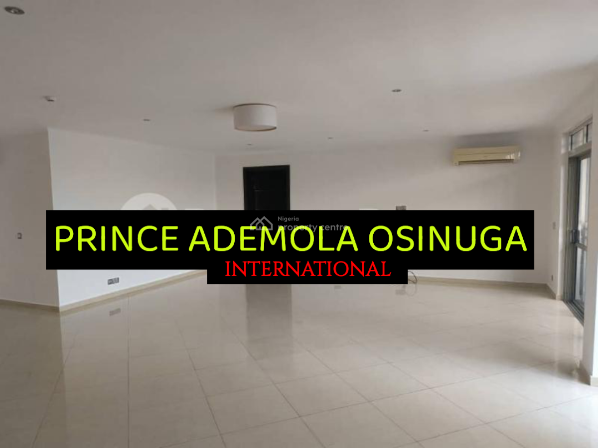 Luxury Ground Floor 3 Bedroom Apartment+bq+gym+pool Etc, Old Ikoyi, Ikoyi, Lagos, Flat / Apartment for Rent
