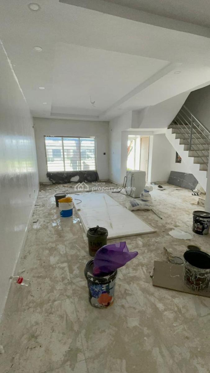 Newly Built 4 Bedrooms Terrace Duplex with Bq, Jahi, Abuja, Terraced Duplex for Rent