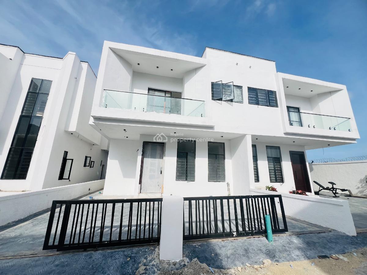 4bedroom Semi Detached Duplex with Bq, Ajah, Lekki, Lagos, House for Sale
