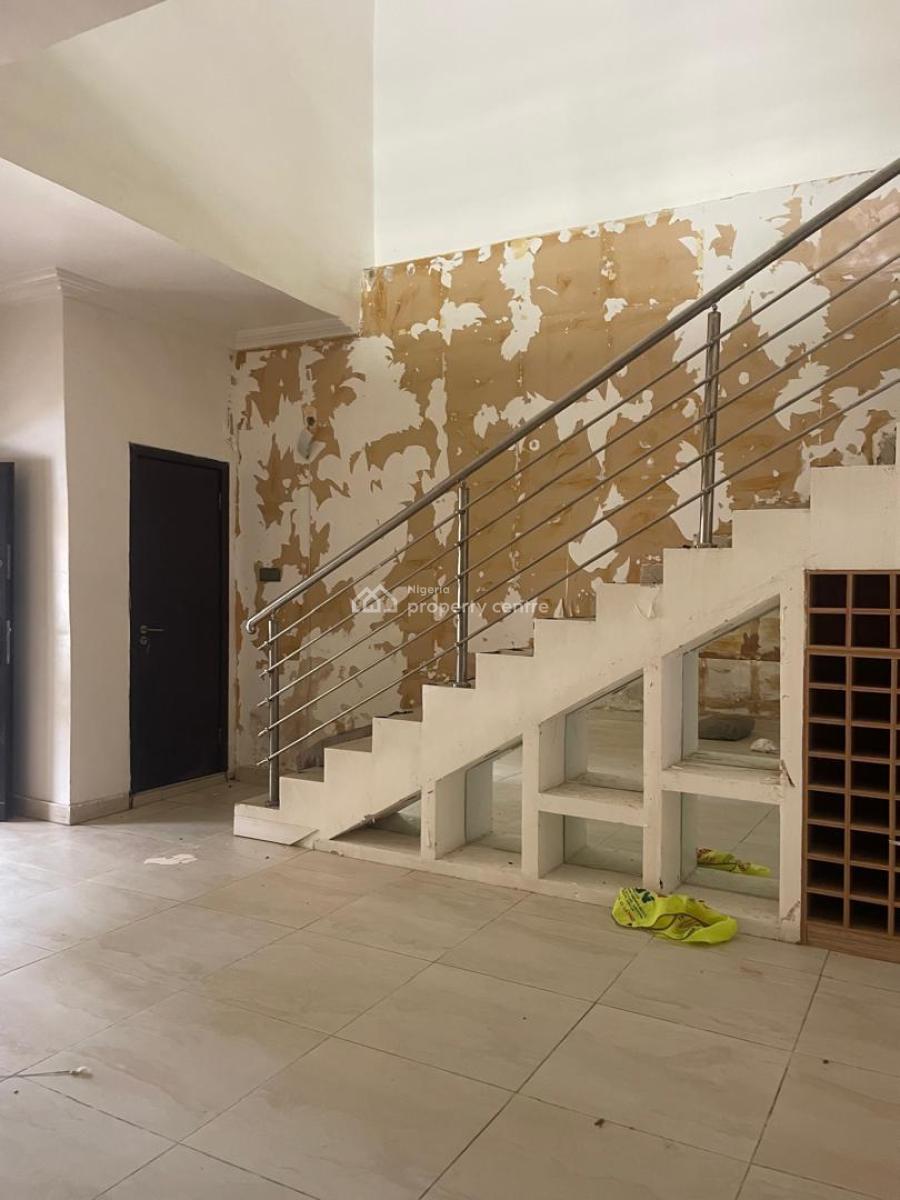Luxury 4 Bedrooms Terrace Serviced Duplex House, Chevron Drive Estate, Lekki, Lagos, Terraced Duplex for Rent