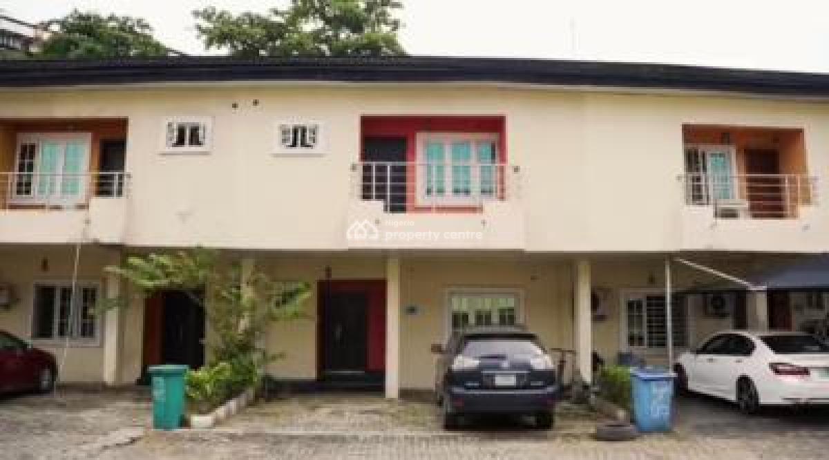 Luxury 4 Bedrooms Terrace Serviced Duplex House, Chevron Drive Estate, Lekki, Lagos, Terraced Duplex for Rent