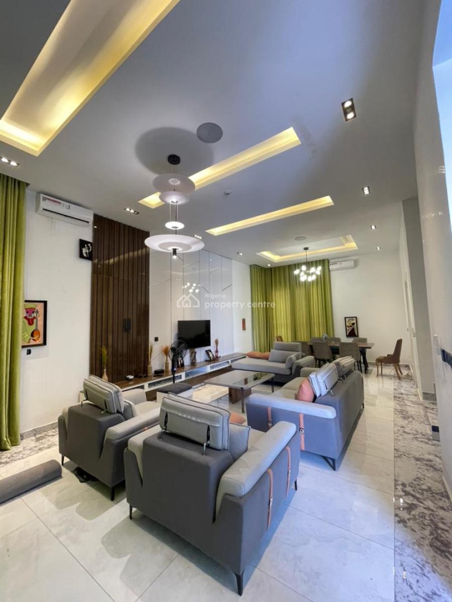 Luxury 5 Bedroom Detached Duplex + Bq, Pool, Cinema, Gym, Open Terrace, Osapa, Lekki, Lagos, Detached Duplex for Sale