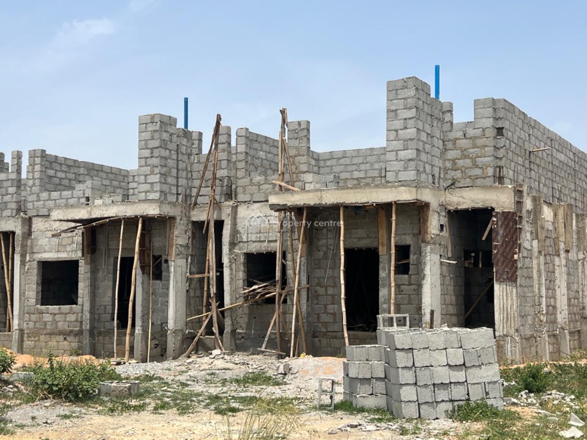 4 Bedrooms Terrace Duplex with Bq, Road Opposite Apostolic Church Jabi Dakibiyu ( Masalachi Junction ), Jabi, Abuja, House for Sale