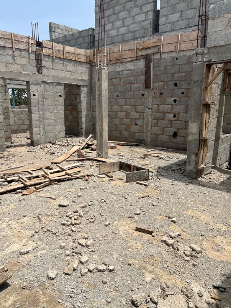 4 Bedrooms Terrace Duplex with Bq, Road Opposite Apostolic Church Jabi Dakibiyu ( Masalachi Junction ), Jabi, Abuja, House for Sale