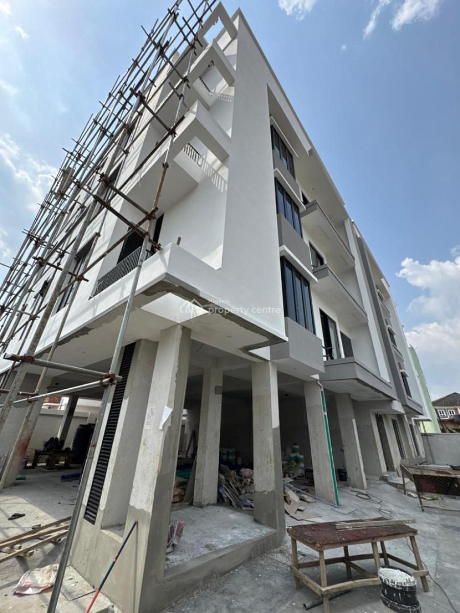 Newly Built Very Spacious 3 Bedroom Apartment with Bq.   Location:, Allen, Ikeja, Lagos, Flat / Apartment for Sale