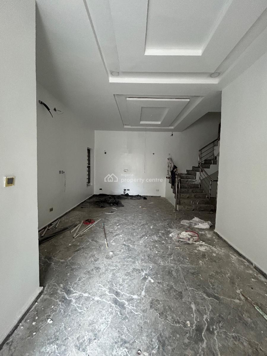 Newly Built 4 Bedroom Semi-detached Duplex with a Room Bq, Chevron Drive, Lekki, Lagos, Semi-detached Duplex for Rent