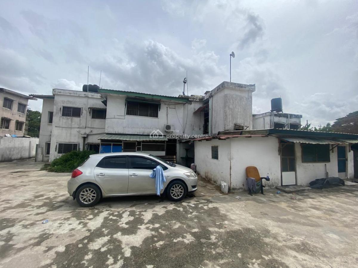 2,076.86 Sqm Land with Redevelopable Building, Park Lane, Gra, Apapa, Lagos, Land for Sale