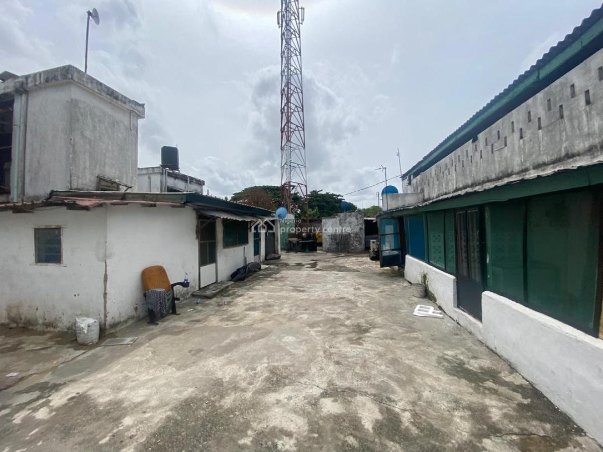 2,076.86 Sqm Land with Redevelopable Building, Park Lane, Gra, Apapa, Lagos, Land for Sale