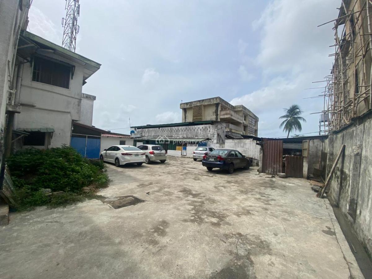 2,076.86 Sqm Land with Redevelopable Building, Park Lane, Gra, Apapa, Lagos, Land for Sale