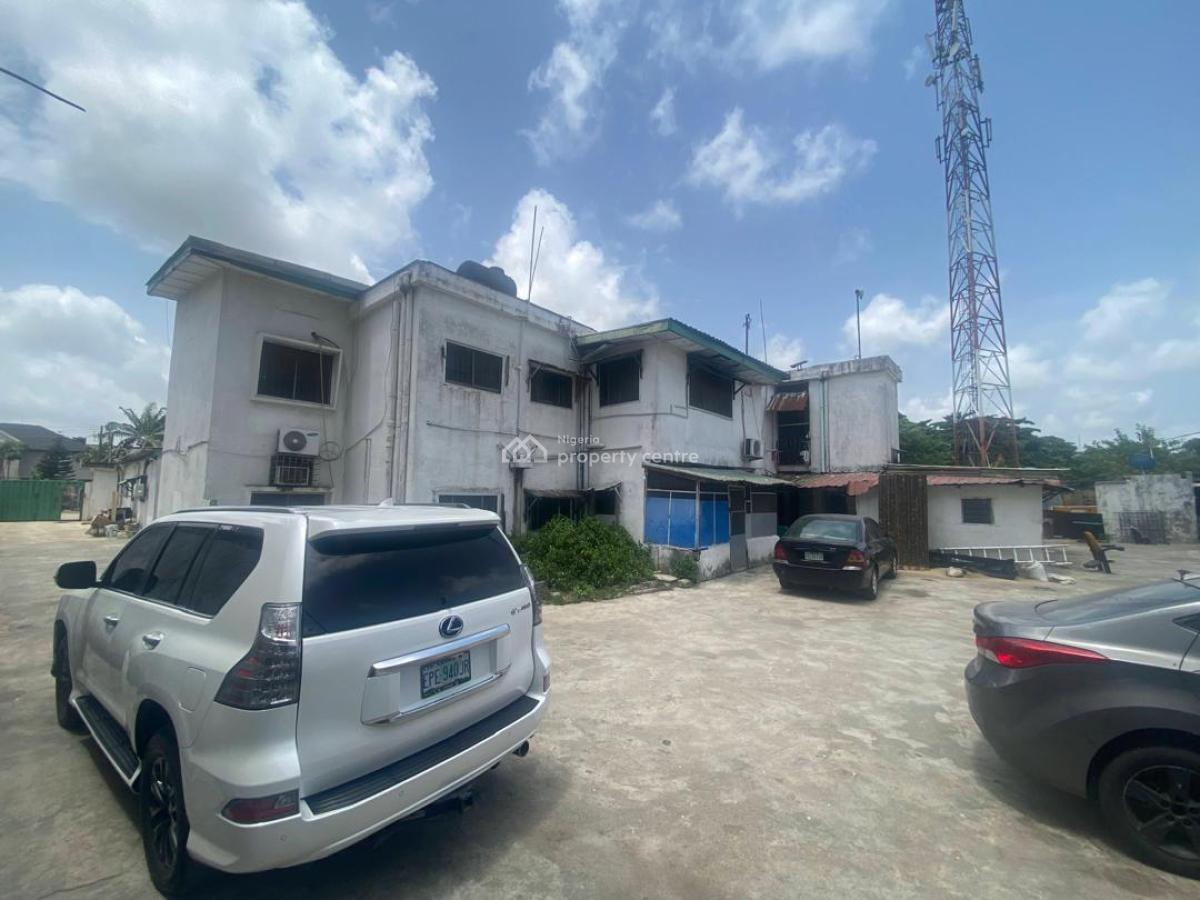2,076.86 Sqm Land with Redevelopable Building, Park Lane, Gra, Apapa, Lagos, Land for Sale