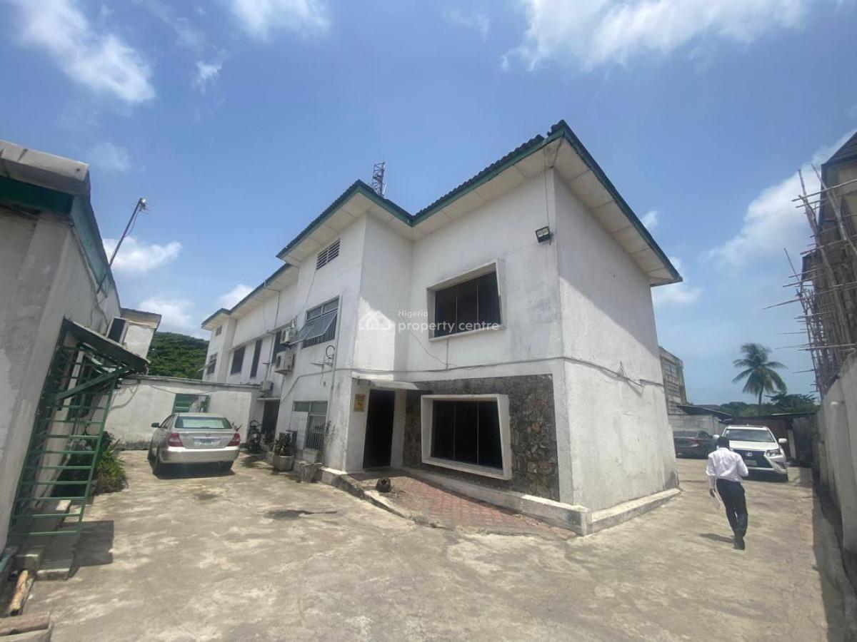 2,076.86 Sqm Land with Redevelopable Building, Park Lane, Gra, Apapa, Lagos, Land for Sale
