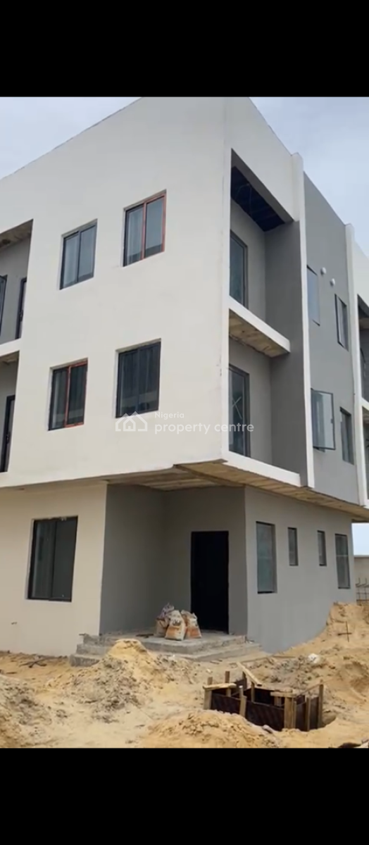 Shell Units of Four Bedroom Semi-detached Duplexes, Ikota, Lekki, Lagos, Terraced Duplex for Sale