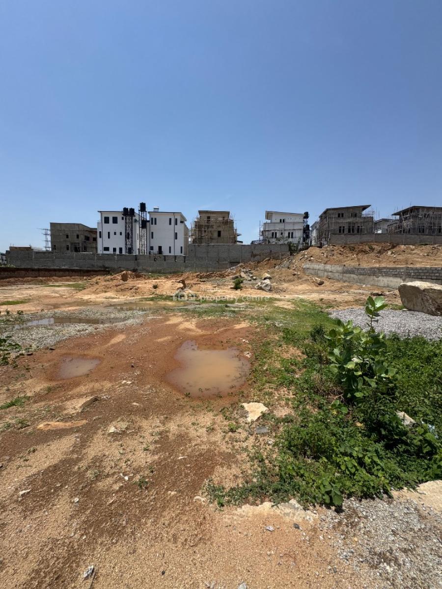 Flat and Ready to Build 5,235sqm Land, Hmedix Axis, Guzape District, Abuja, Residential Land for Sale