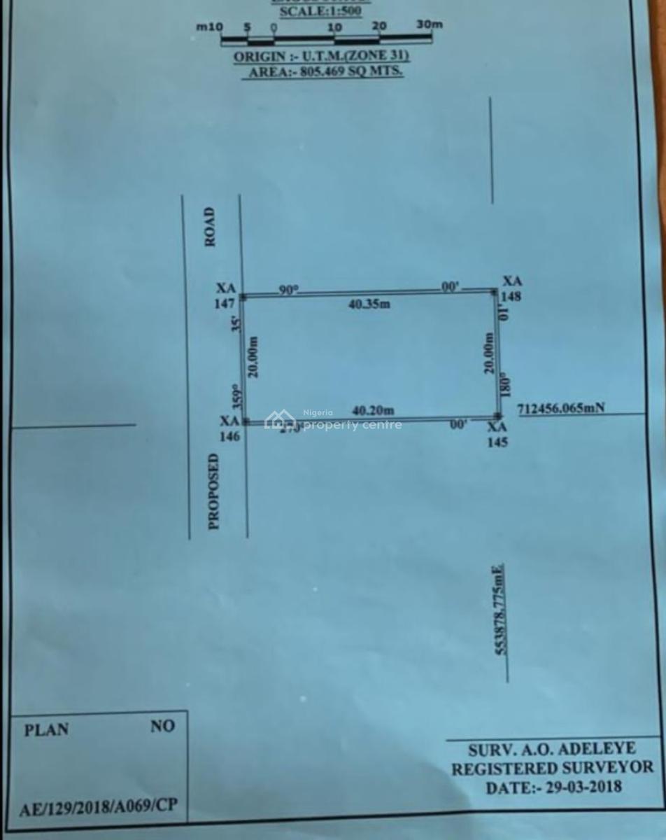 Land Measuring 800sqm for Jv at Lekki Phase1, Lekki Phase 1,off Freedom Way Kekki Phase 1, Lekki Phase 1, Lekki, Lagos, Residential Land Joint Venture