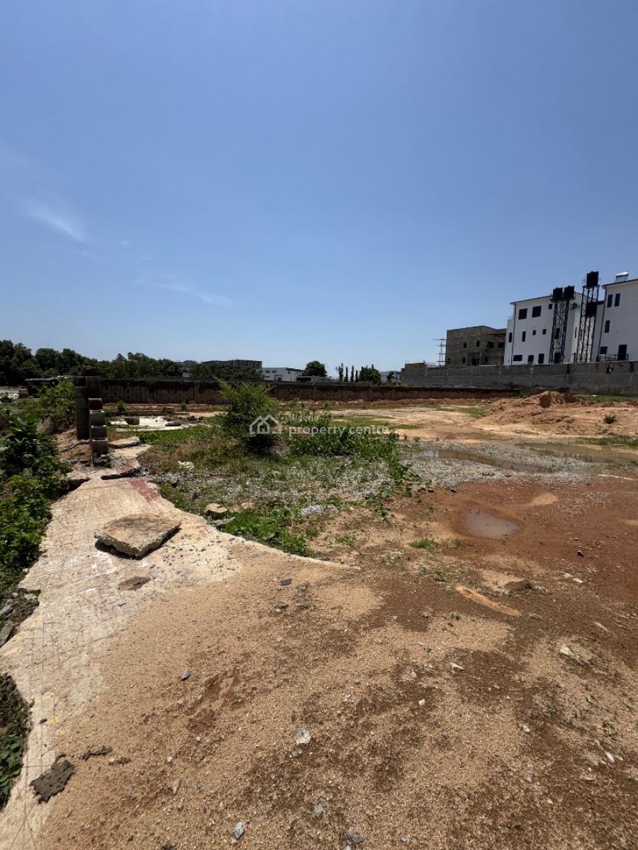 Flat and Ready to Build 2,678sqm Land, Hmedix Axis, Guzape Main, Guzape District, Abuja, Residential Land for Sale