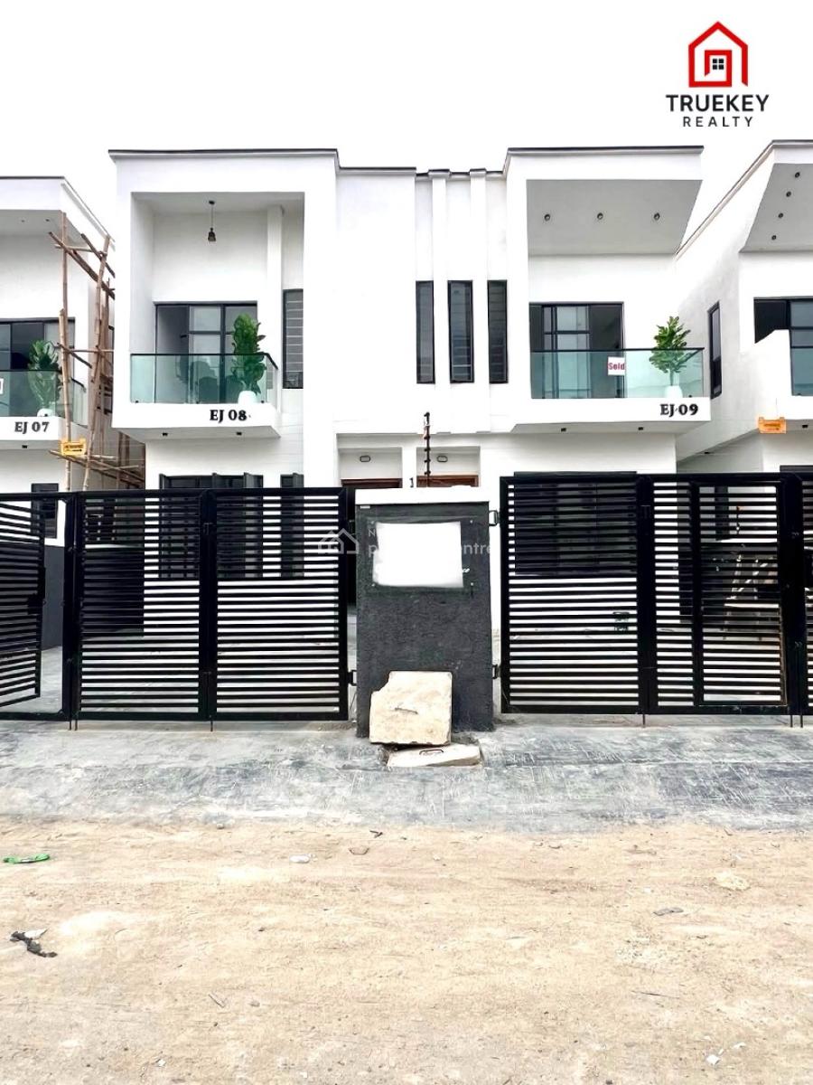 4 Bedroom Semi Detached Duplex with a Bq, Ikota, Lekki, Lagos, Semi-detached Duplex for Rent