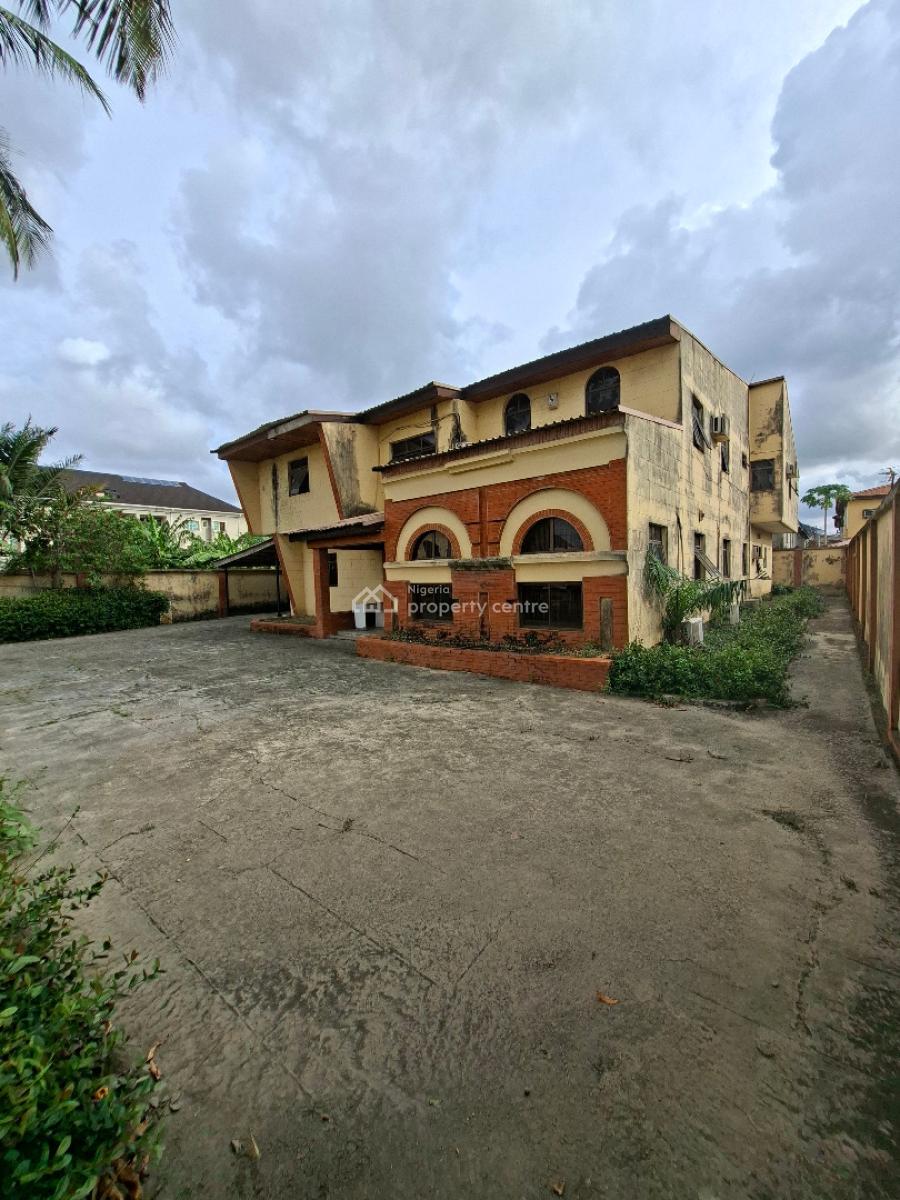 9 Bedroom Fully Detached Duplex on a Cornerpiece, Off Market Square, Ago Palace, Isolo, Lagos, Detached Duplex for Sale