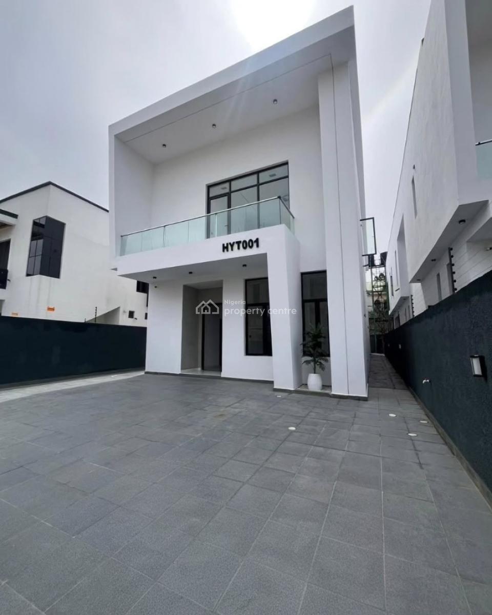 5 Bedroom Fully Detached with Bq, Chevron, Lekki, Lagos, Detached Duplex for Sale