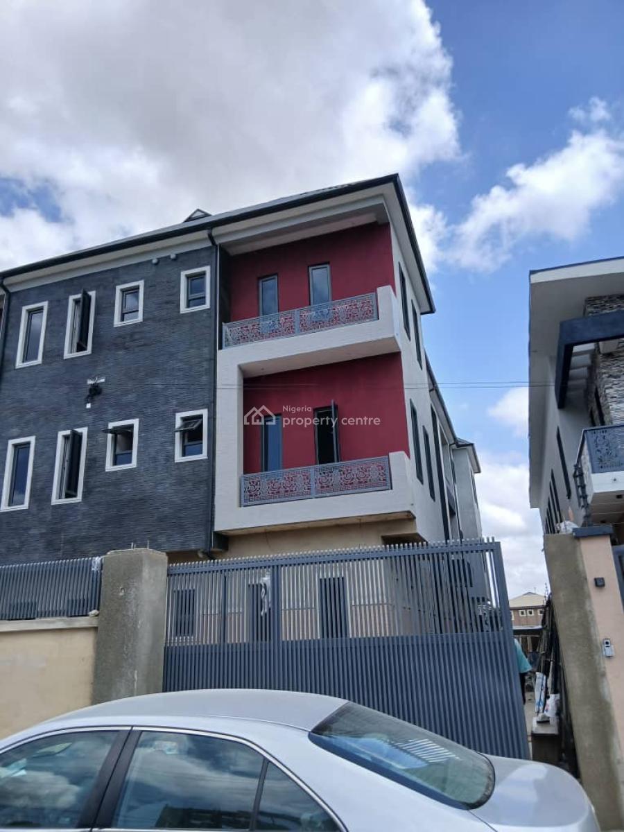 Newly Built Executive 3 Bedroom Flat in a Block of Flat, Off Pedro, Palmgrove, Shomolu, Lagos, Flat / Apartment for Sale