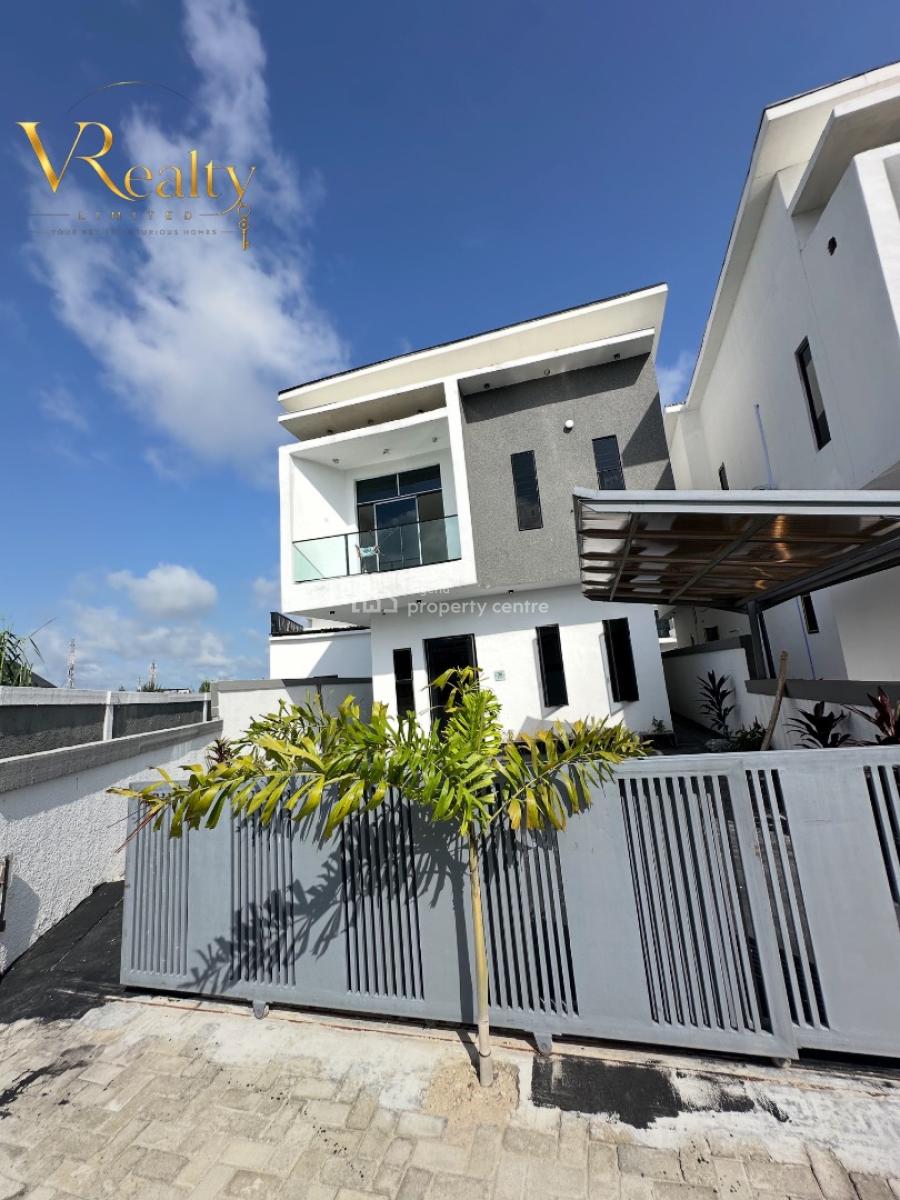 Newly Built 4 Bedroom Fully Detached Duplex, Orchid Road, Lekki, Lagos, Detached Duplex for Rent