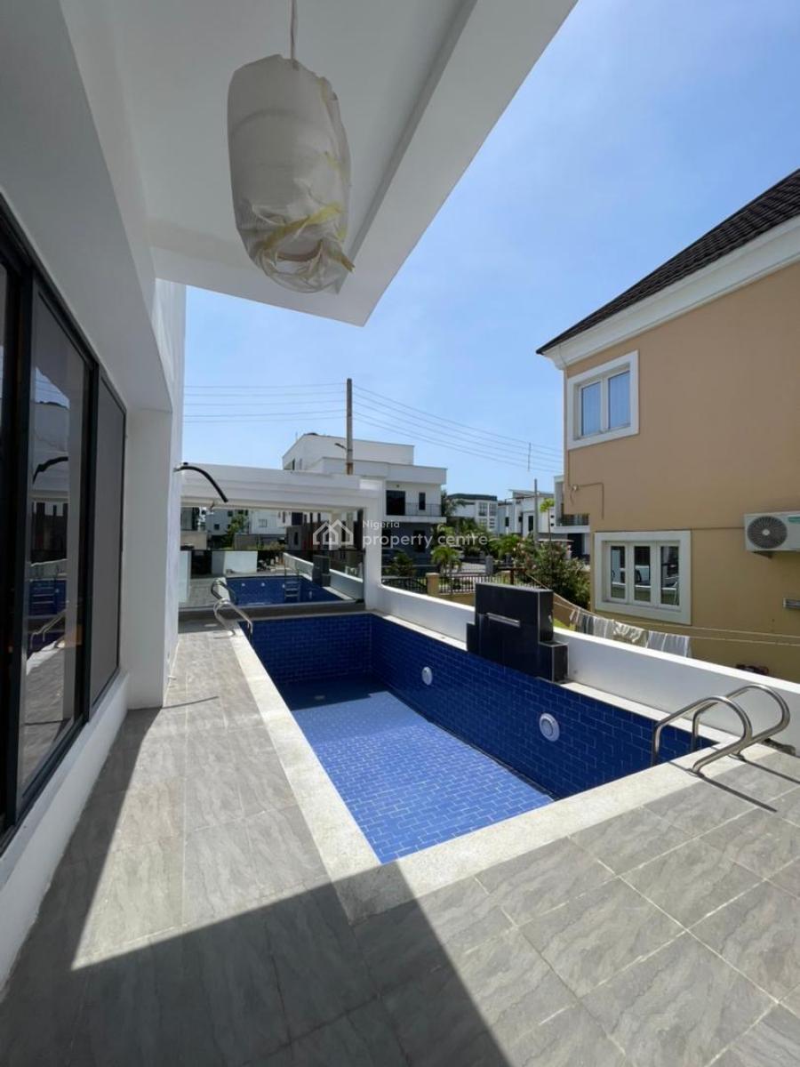 Gorgeously Appealing 6bedroom Fully Detached Duplex with Swimming Pool, Osapa, Lekki, Lagos, Detached Duplex for Sale