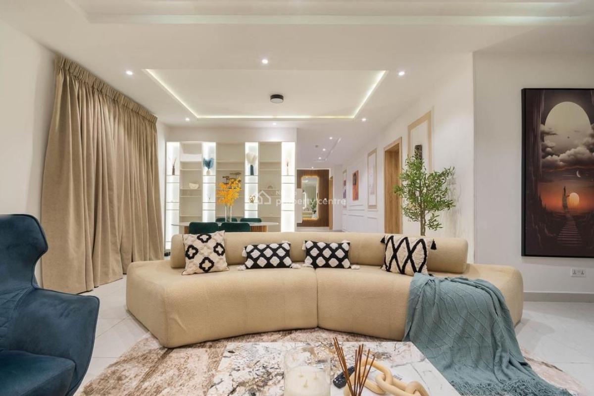 Becks-a Brand New Luxury 3 Bedroom with Gym, Balconies, Bathrobes,, Lekki Phase 1, Lekki, Lagos, Flat / Apartment Short Let