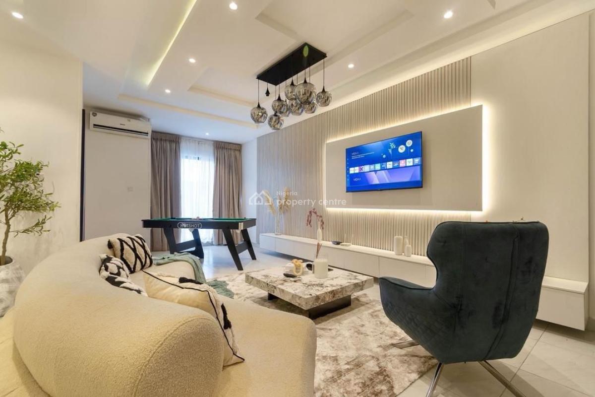 Becks-a Brand New Luxury 3 Bedroom with Gym, Balconies, Bathrobes,, Lekki Phase 1, Lekki, Lagos, Flat / Apartment Short Let