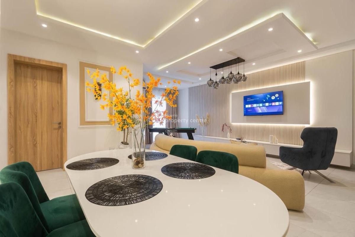 Becks-a Brand New Luxury 3 Bedroom with Gym, Balconies, Bathrobes,, Lekki Phase 1, Lekki, Lagos, Flat / Apartment Short Let