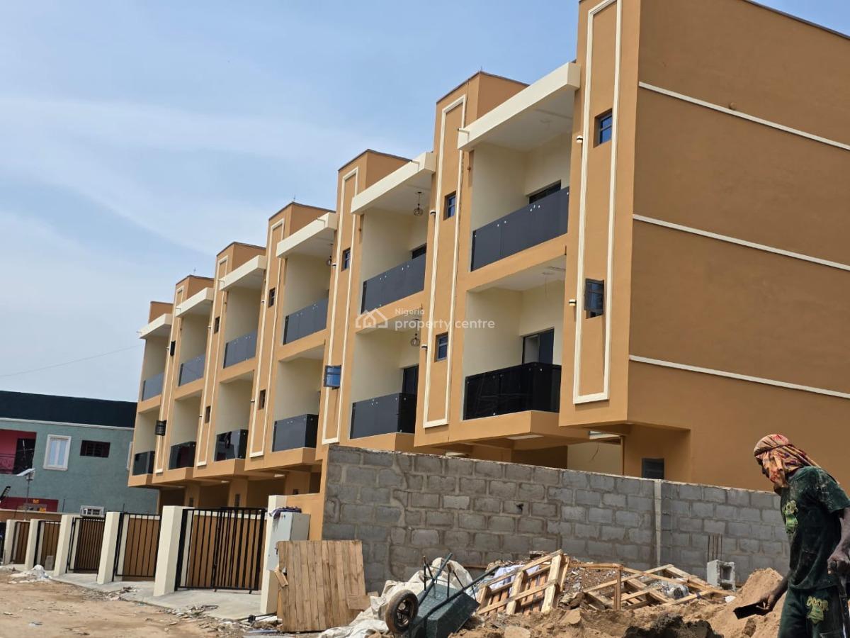 Lovely 4 Bedroom Self Compound Terrace Duplex, Oko-oba, Agege, Lagos, Terraced Duplex for Sale
