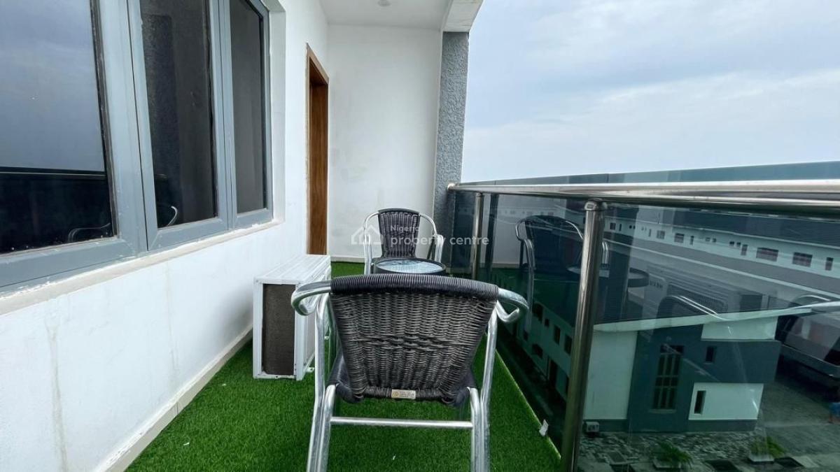 Luxury and Spacious 2 Bedroom Maisonette with 2 Furnished  Balconies,, Lekki Phase 1, Lekki, Lagos, Flat / Apartment Short Let