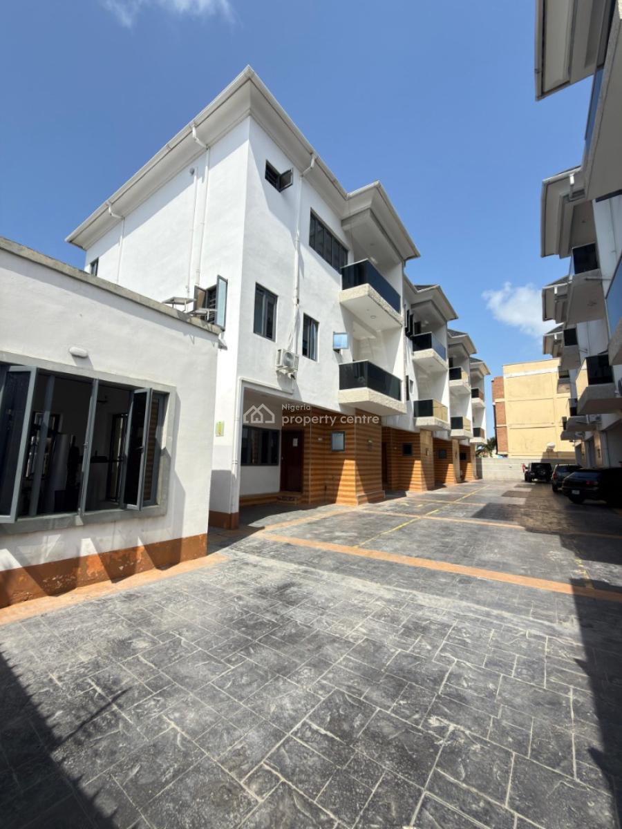 4 Bedroom Terrace Duplex with Bq, Ikate, Lekki, Lagos, Terraced Duplex for Rent