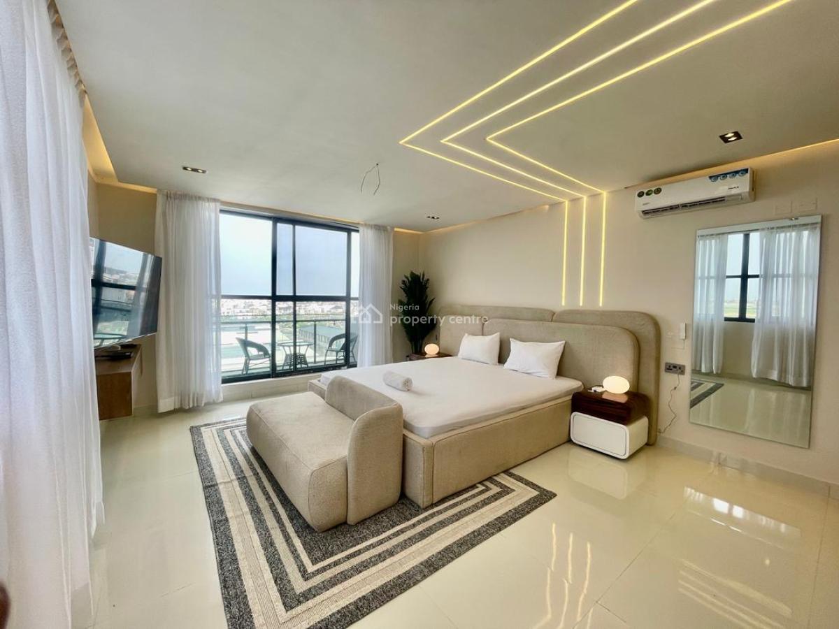 Our Stylish 2 Bedroom Apartment with Swimming Pool, Smartlock Door & B, Lekki Phase 1, Lekki, Lagos, Flat / Apartment Short Let