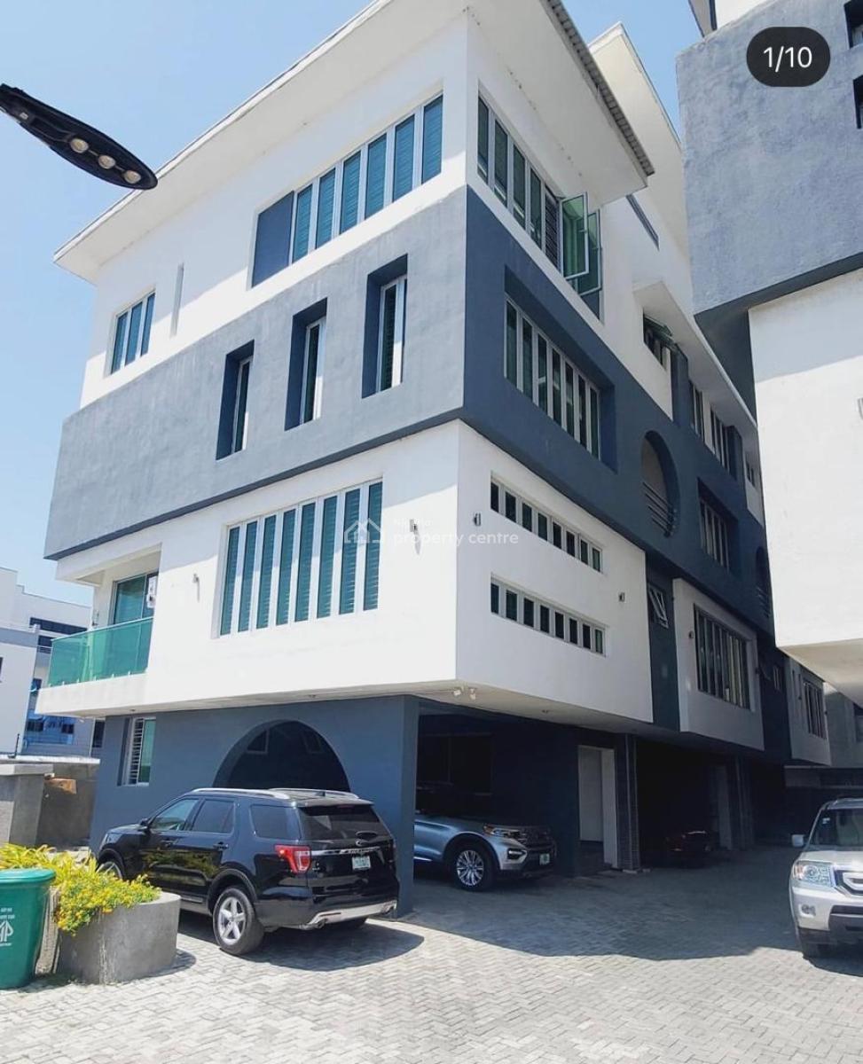 Well Maintained 4 Bedroom Terrace with Bq, Richmond, Ikate, Lekki, Lagos, Terraced Duplex for Sale