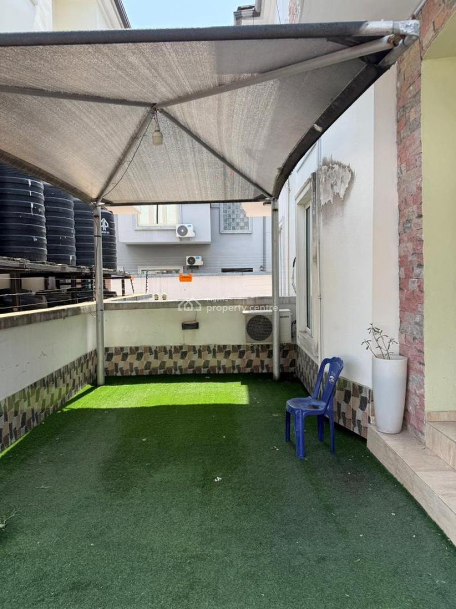 a Neatly and Massively Built 3 Bedroom Terrace, Osapa, Lekki, Lagos, Terraced Duplex for Rent