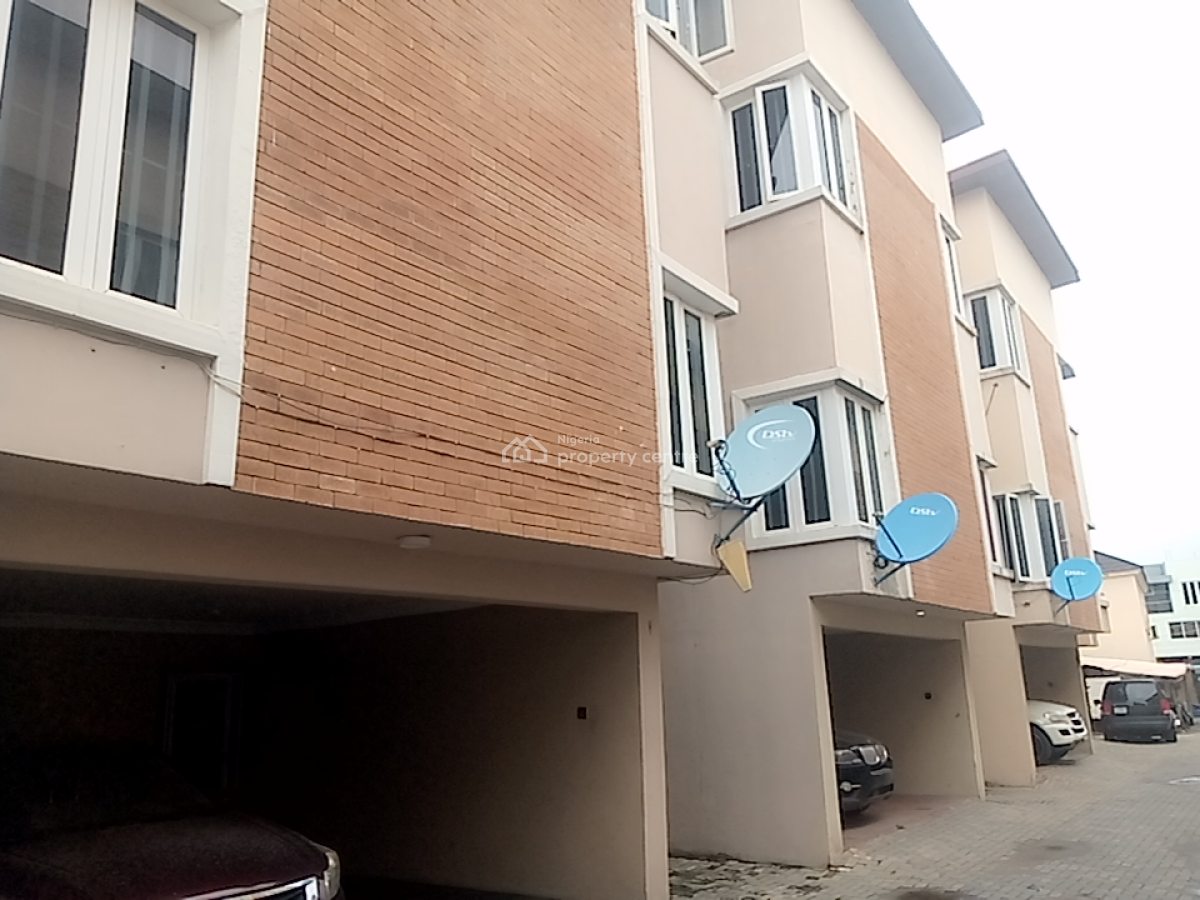 a Neatly and Massively Built 3 Bedroom Terrace, Osapa, Lekki, Lagos, Terraced Duplex for Rent