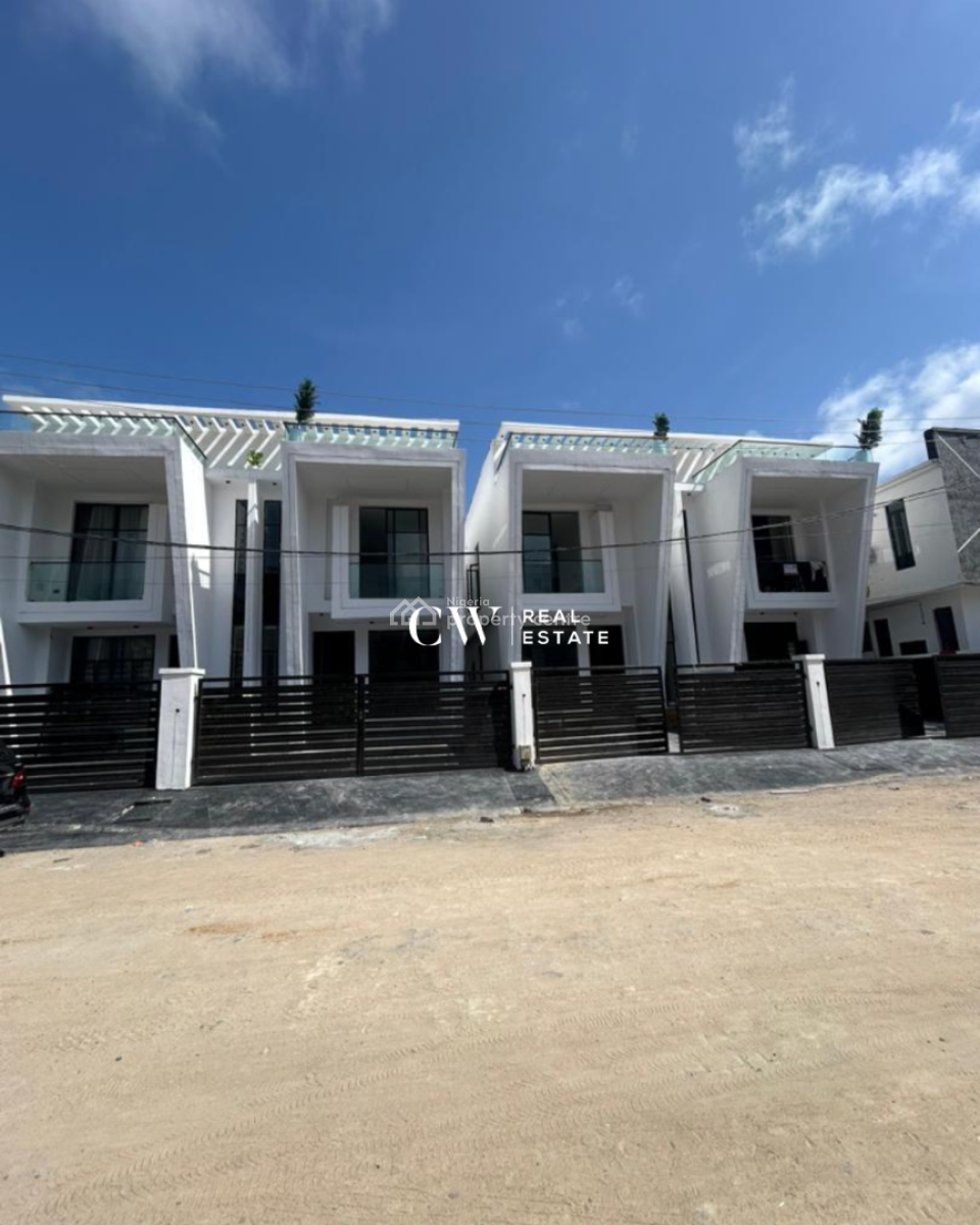 4 Bedroom Detached Duplex with Bq in Lekki, Ikota, Lekki, Lagos, Terraced Duplex for Sale