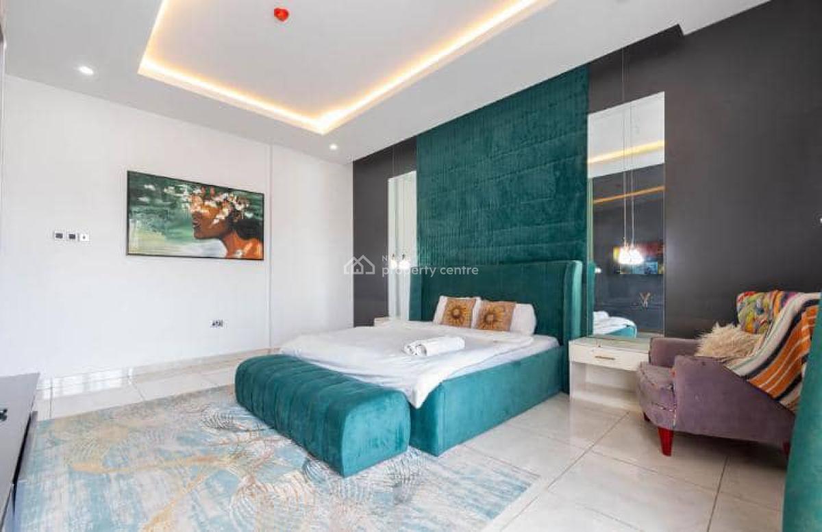 a Well Detailed 3 Bedroom Furnished  Apartment with a Bq, Nike Art Gallery, Lekki Phase 1, Lekki, Lagos, Flat / Apartment for Rent