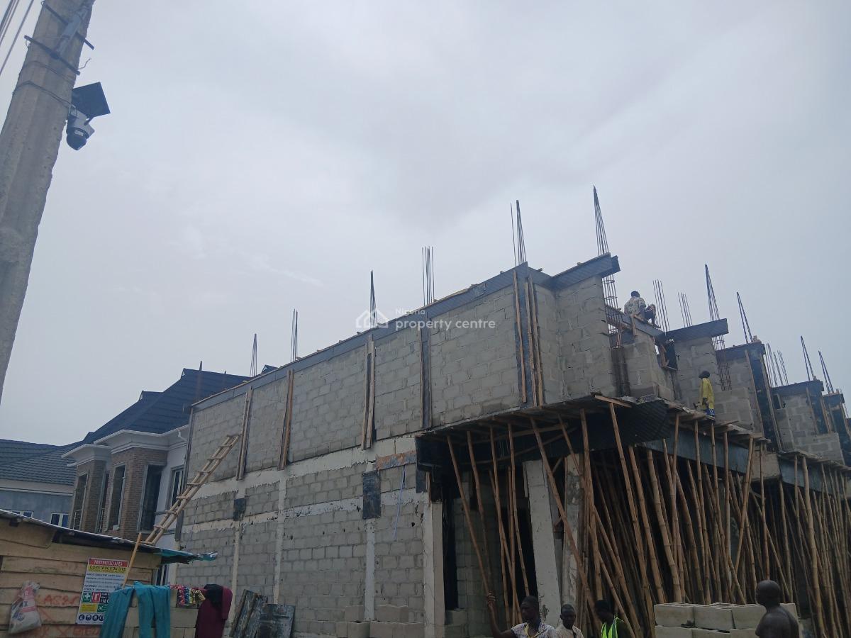 Own 3 Bedroom Terraced Duplex with a Studio Apartment with 50 Million, Proximity to British School, Off Lagos-calabar Coastal Road, Lekki, Lagos, Terraced Duplex for Sale